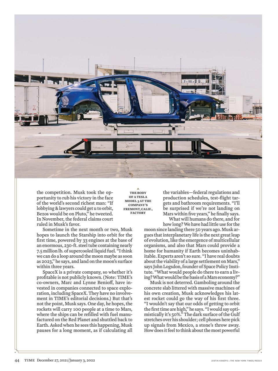 TIME Magazine Europe Preview Pages