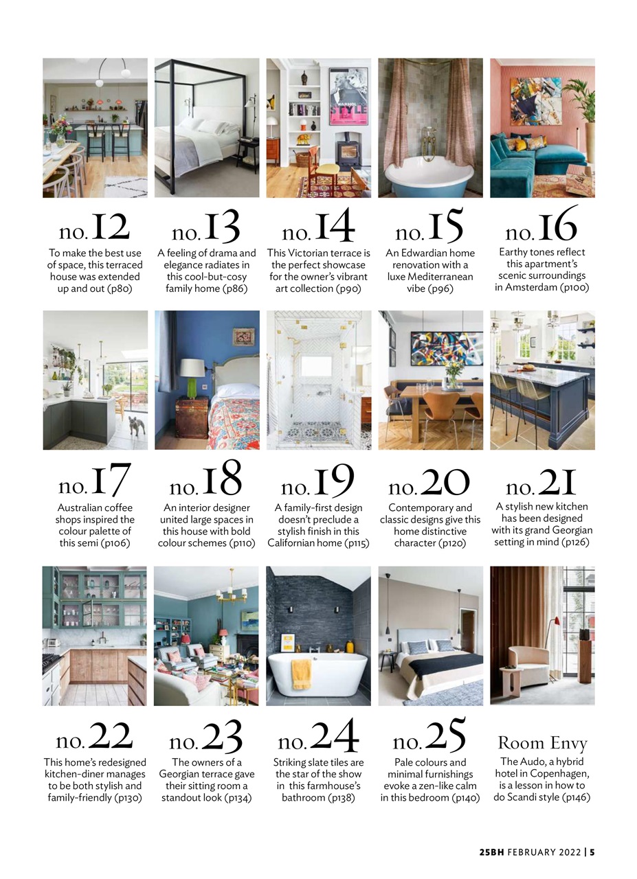 25 Beautiful Homes Preview Pages