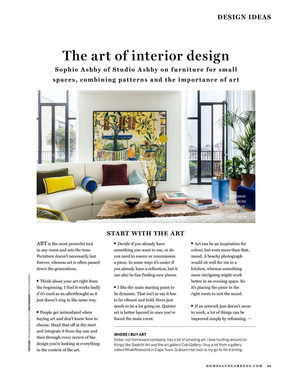 Homes & Gardens Preview Pages