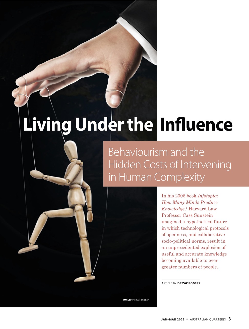 AQ: Australian Quarterly Preview Pages