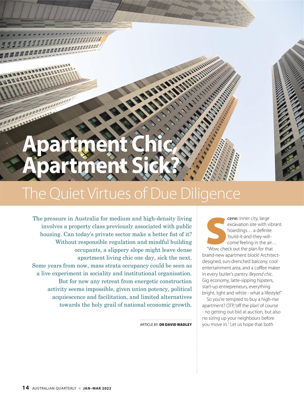 AQ: Australian Quarterly Preview Pages