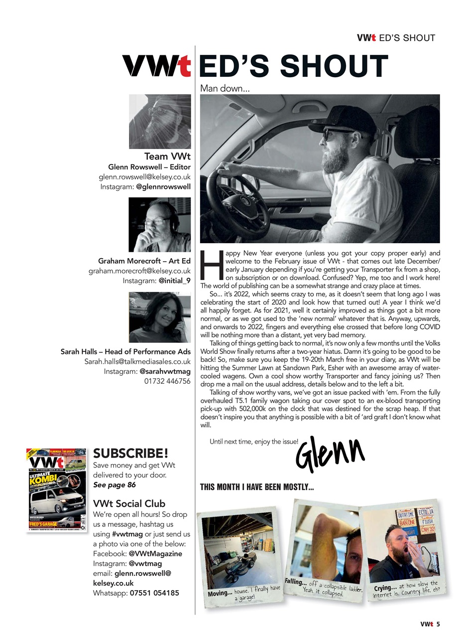VWt Magazine Preview Pages