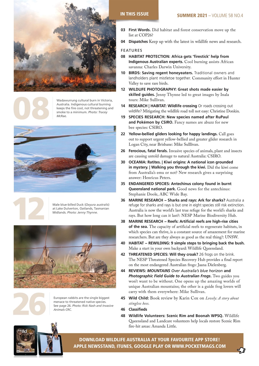 Wildlife Australia Preview Pages