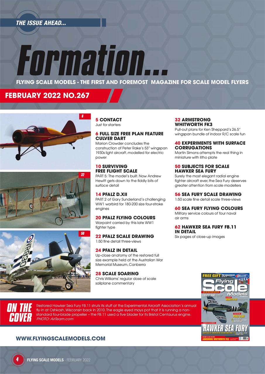 Flying Scale Models Preview Pages