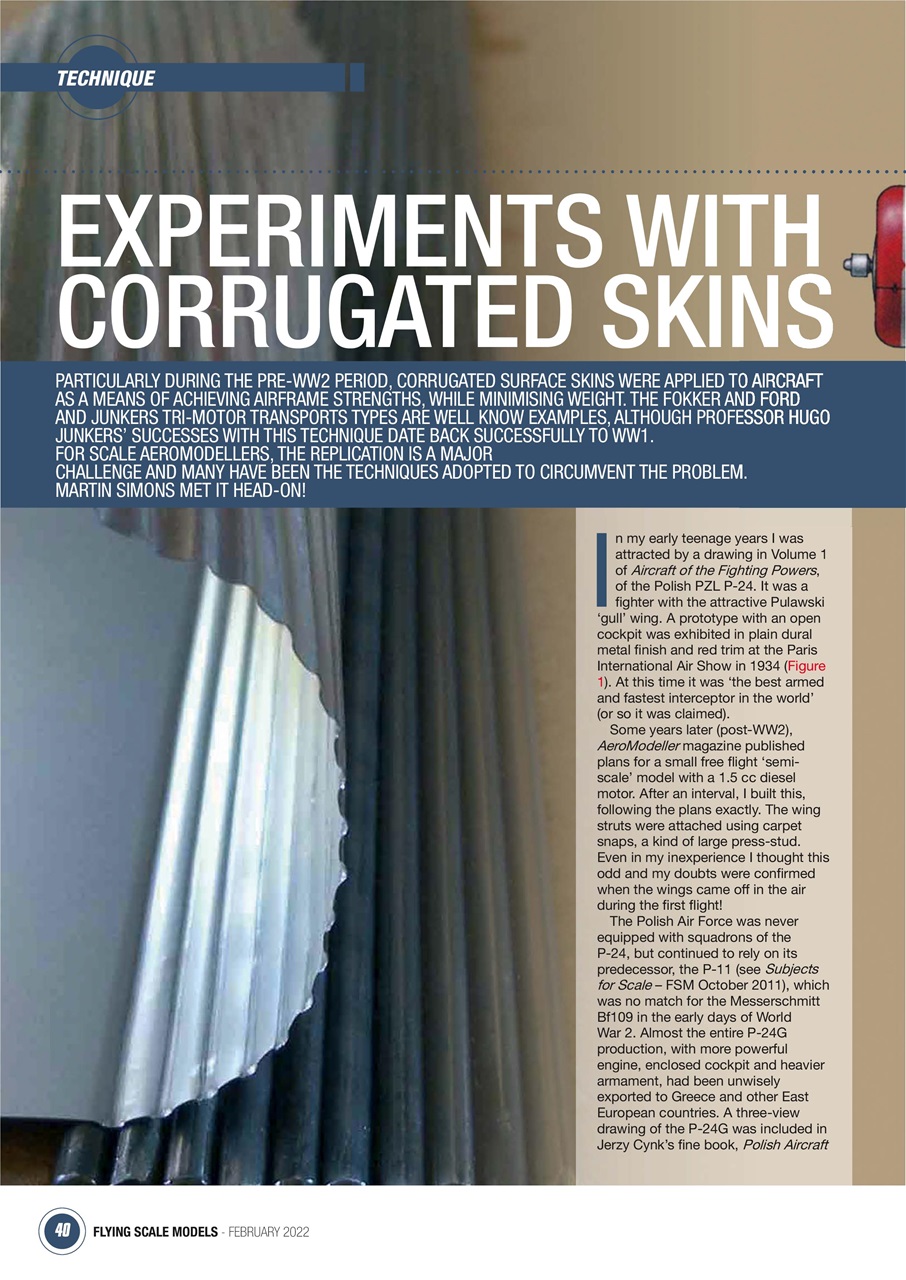 Flying Scale Models Preview Pages