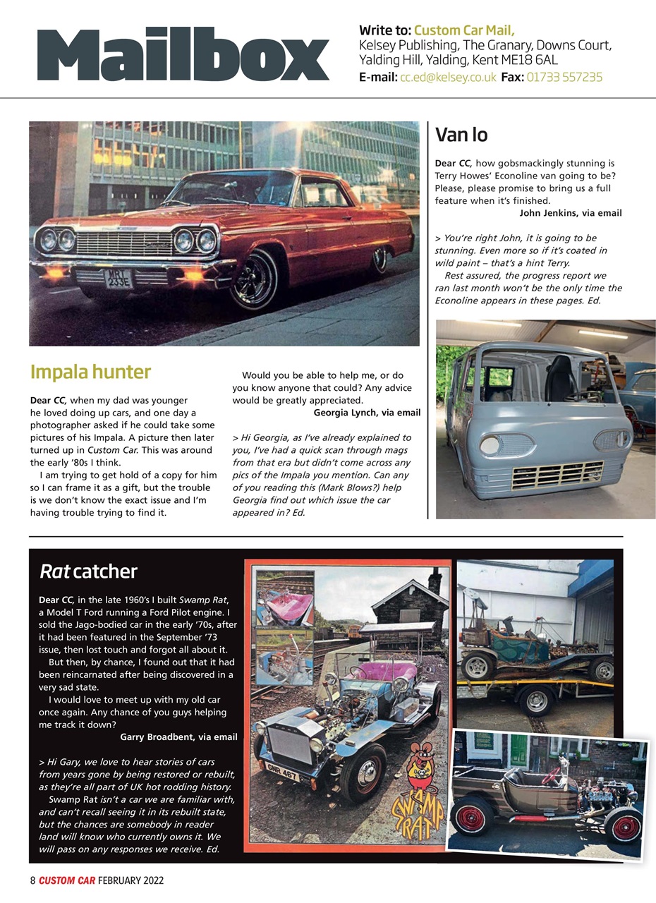 Custom Car Preview Pages