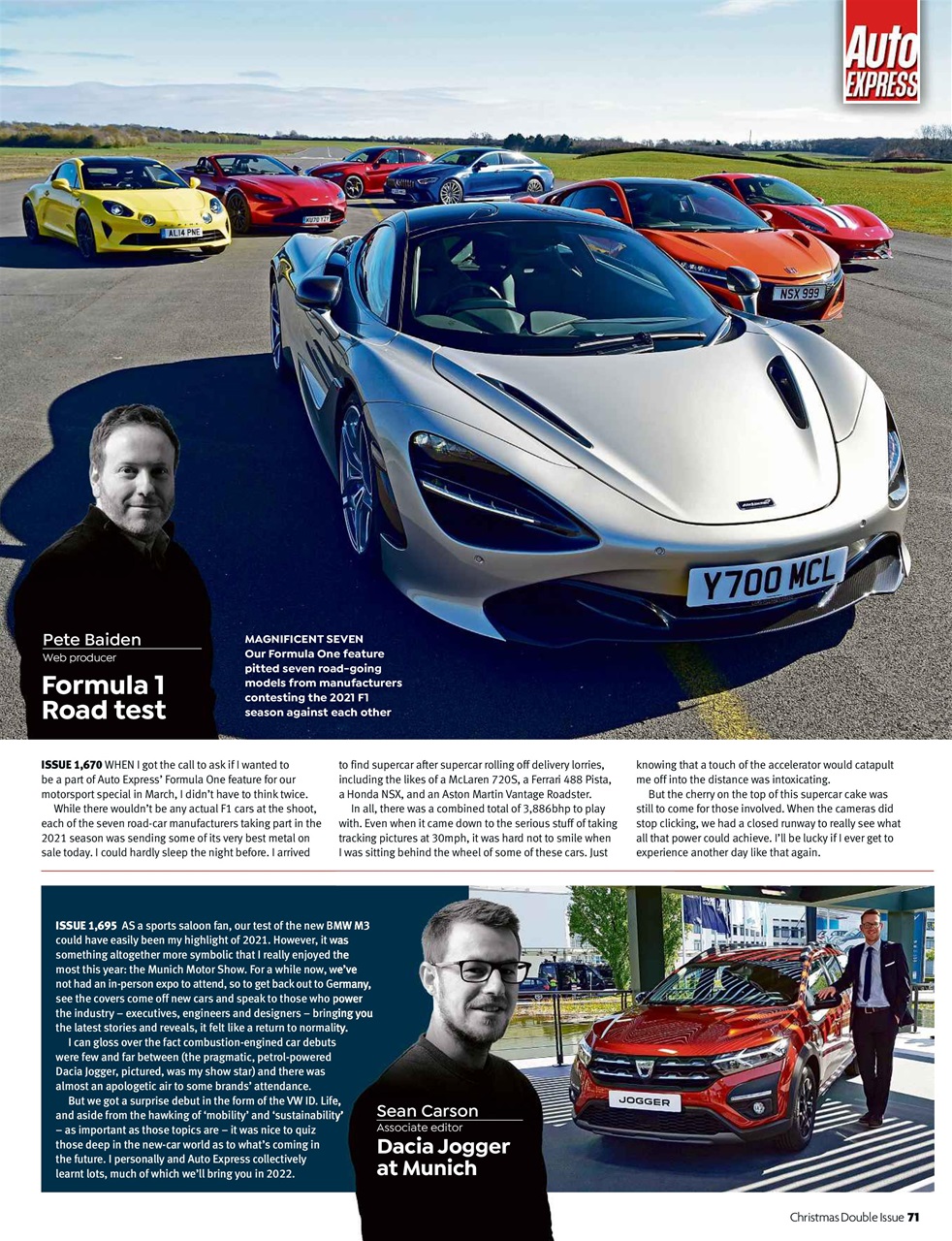 Auto Express Preview Pages