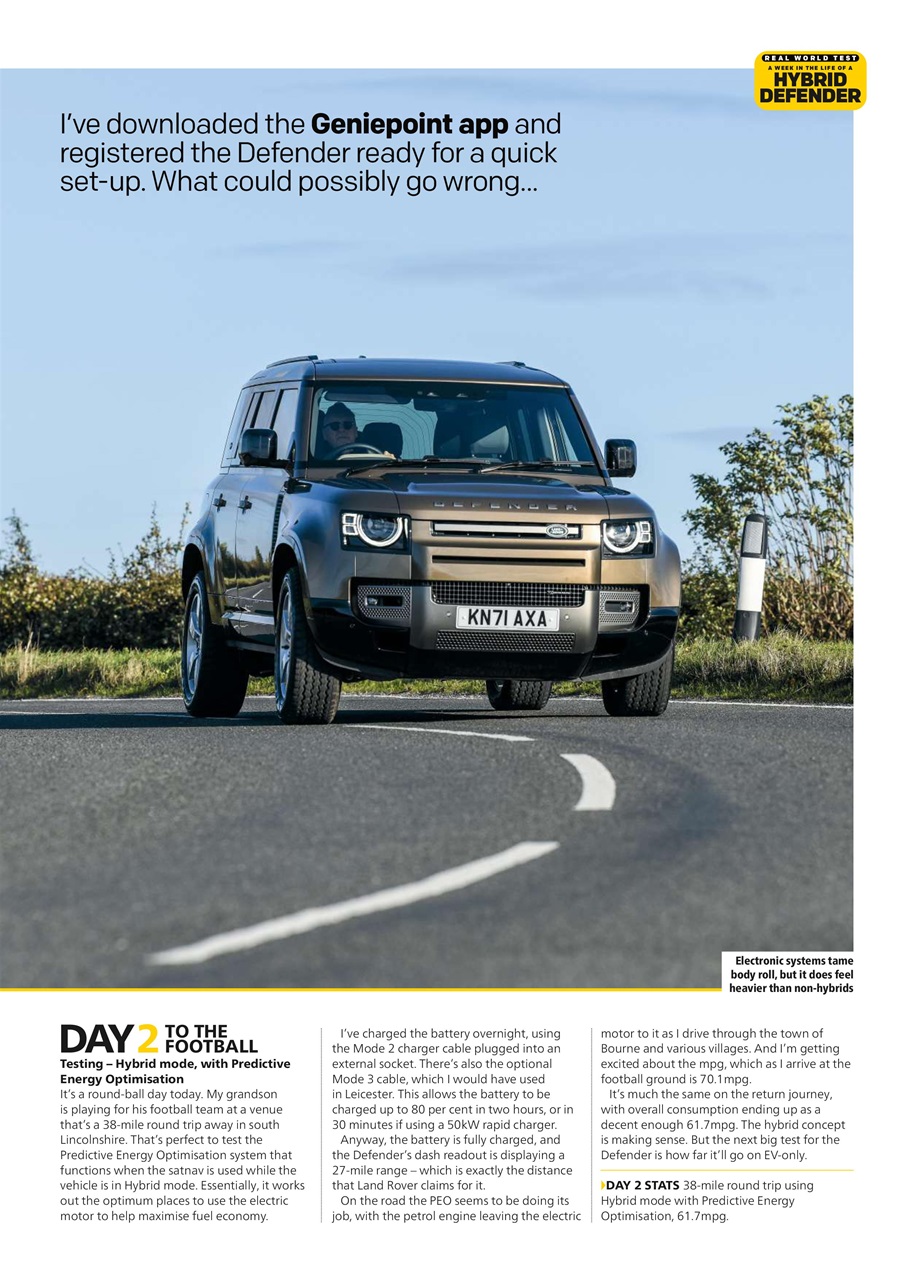 Land Rover Owner Preview Pages