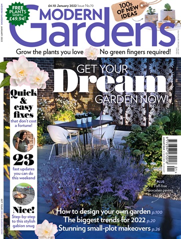 Modern Gardens issue January 2022