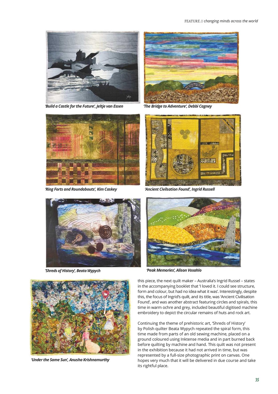 Patchwork and Quilting Preview Pages
