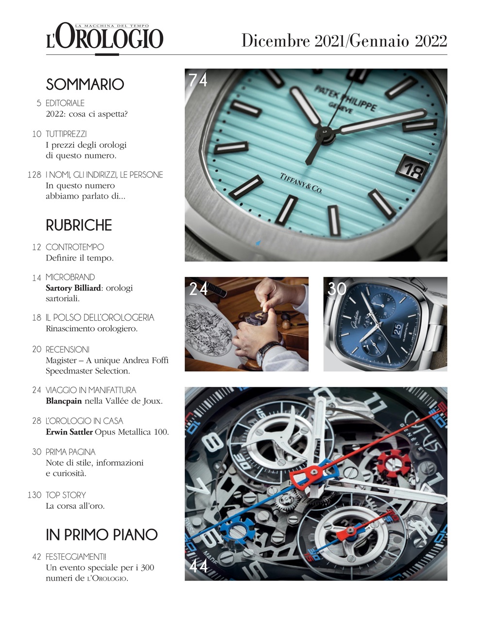 L'Orologio Preview Pages