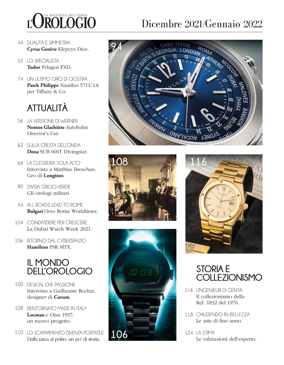 L'Orologio Preview Pages