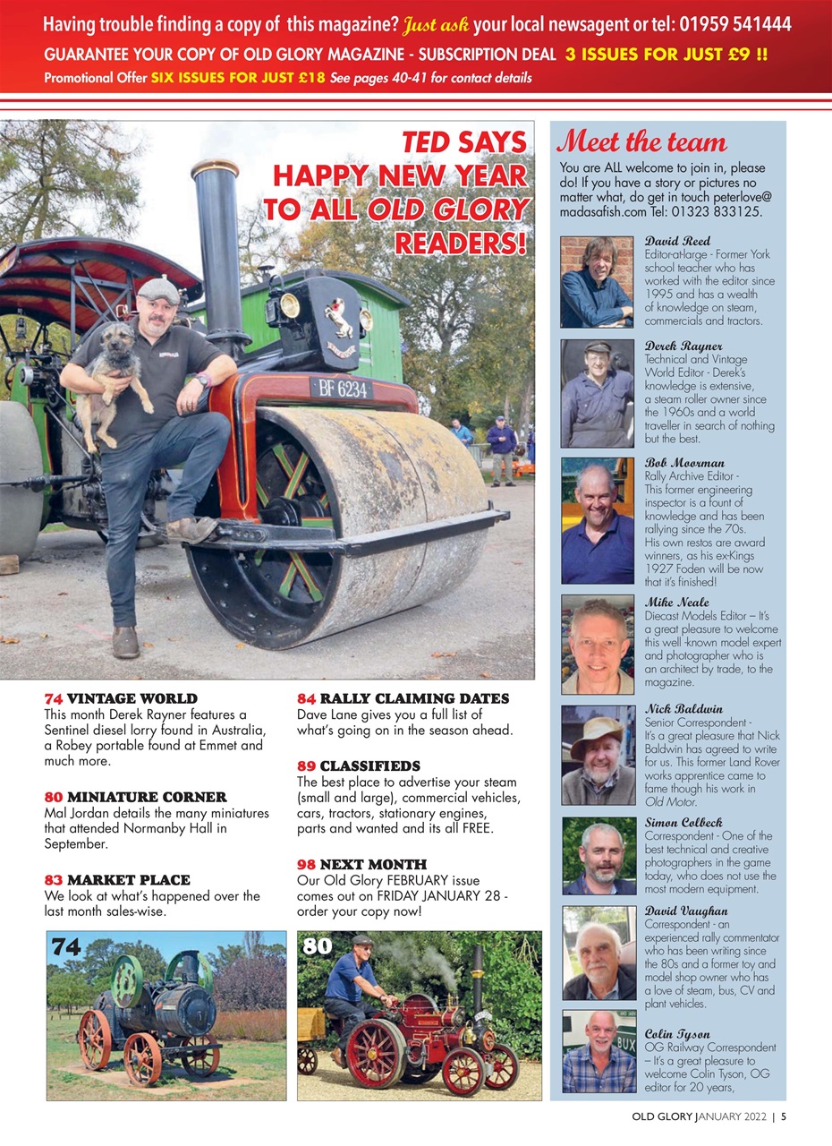 Old Glory Magazine Preview Pages