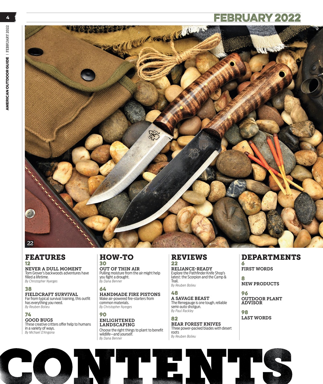American Outdoor Guide: Boundless Preview Pages