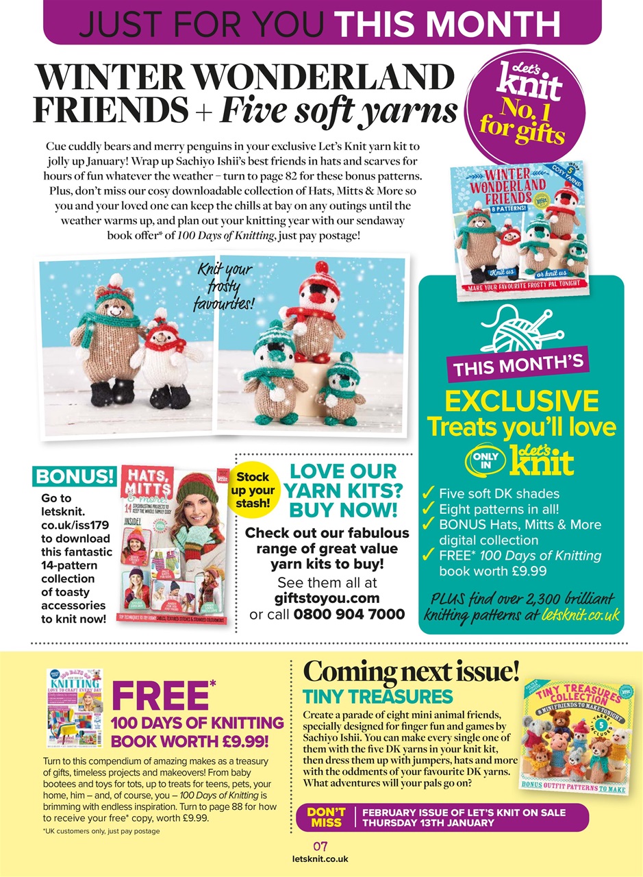 Let's Knit Preview Pages