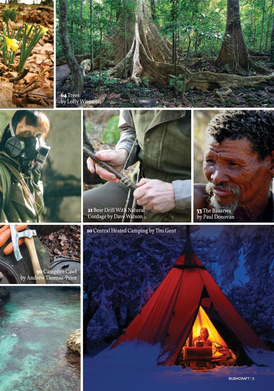 Bushcraft & Survival Skills Magazine Preview Pages