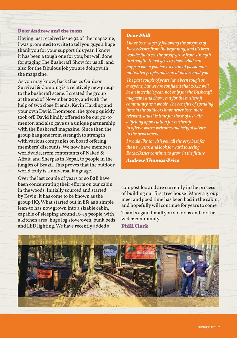 Bushcraft & Survival Skills Magazine Preview Pages