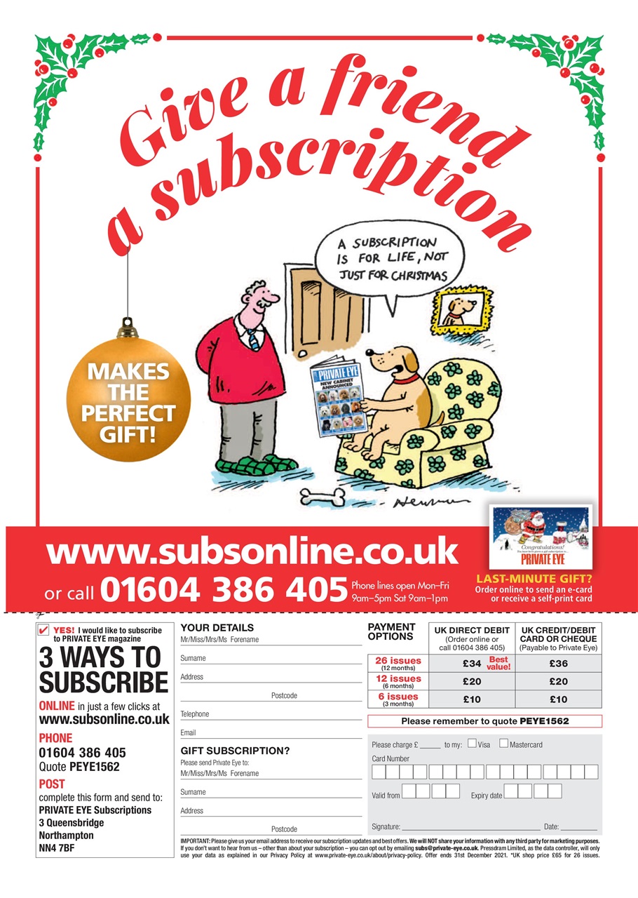 Private Eye Preview Pages