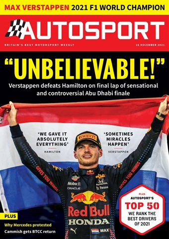 Autosport issue 16 Dec 2021