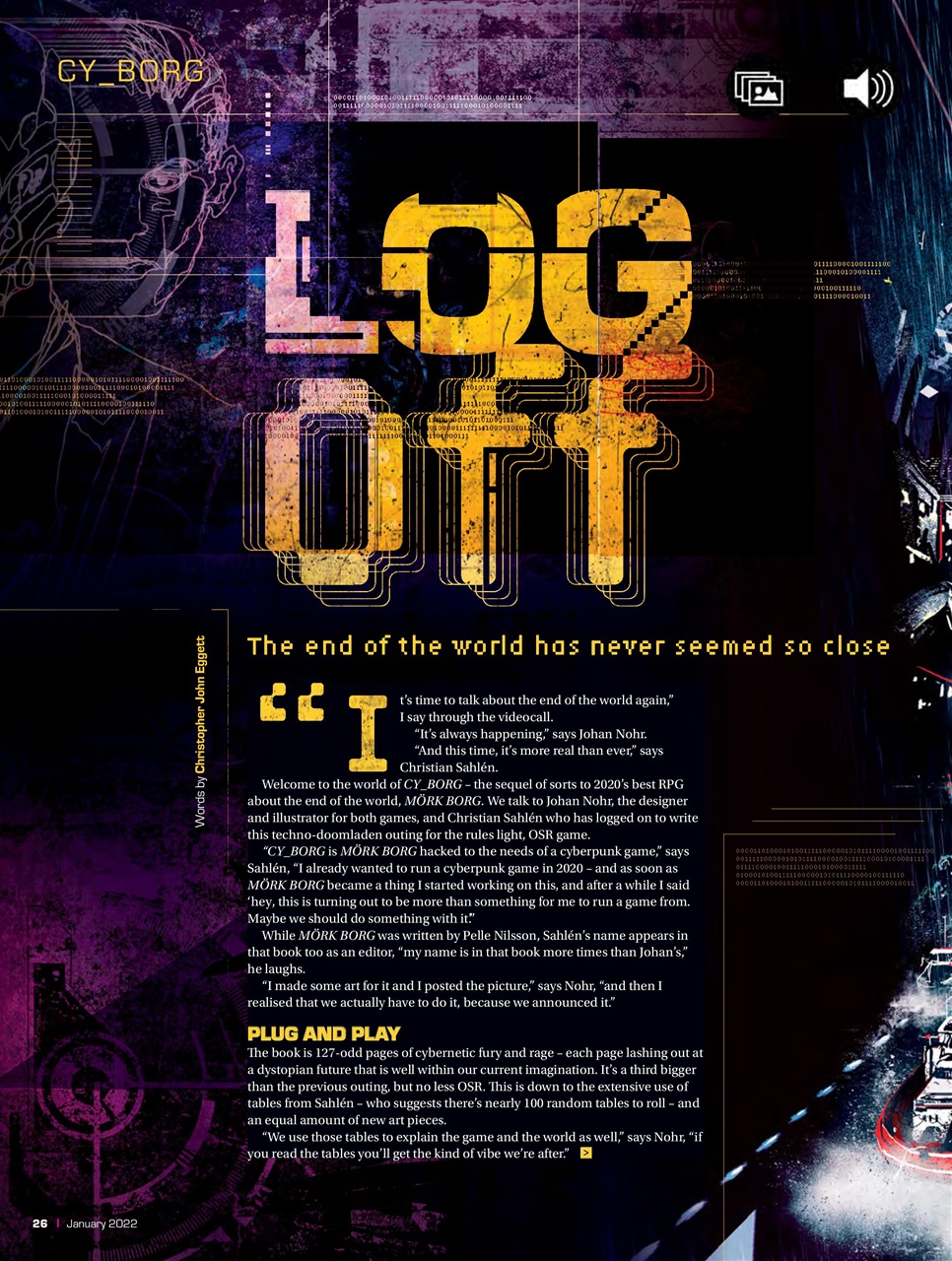 Tabletop Gaming Preview Pages