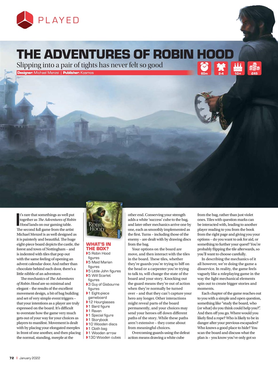 Tabletop Gaming Preview Pages