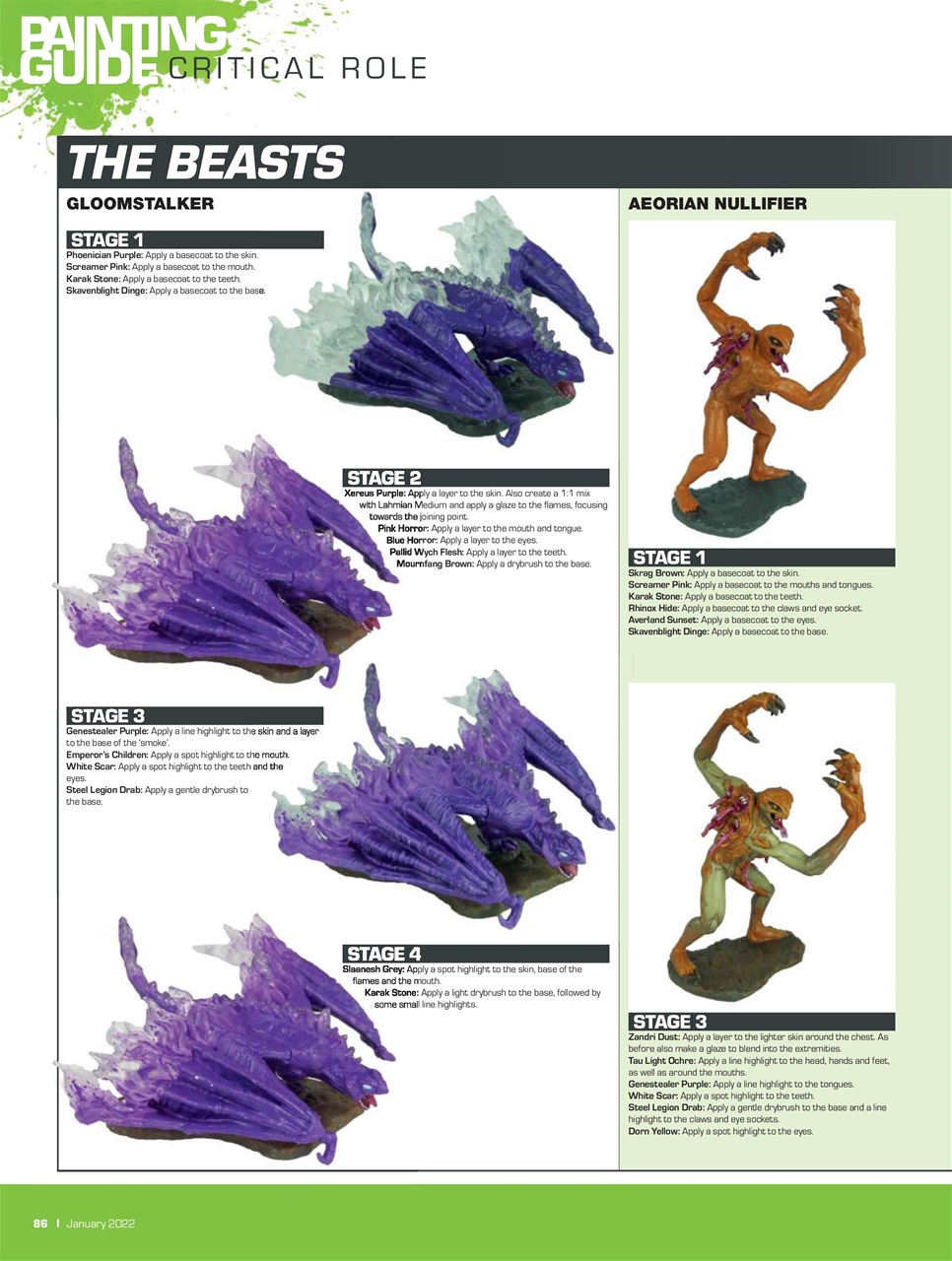 Tabletop Gaming Preview Pages