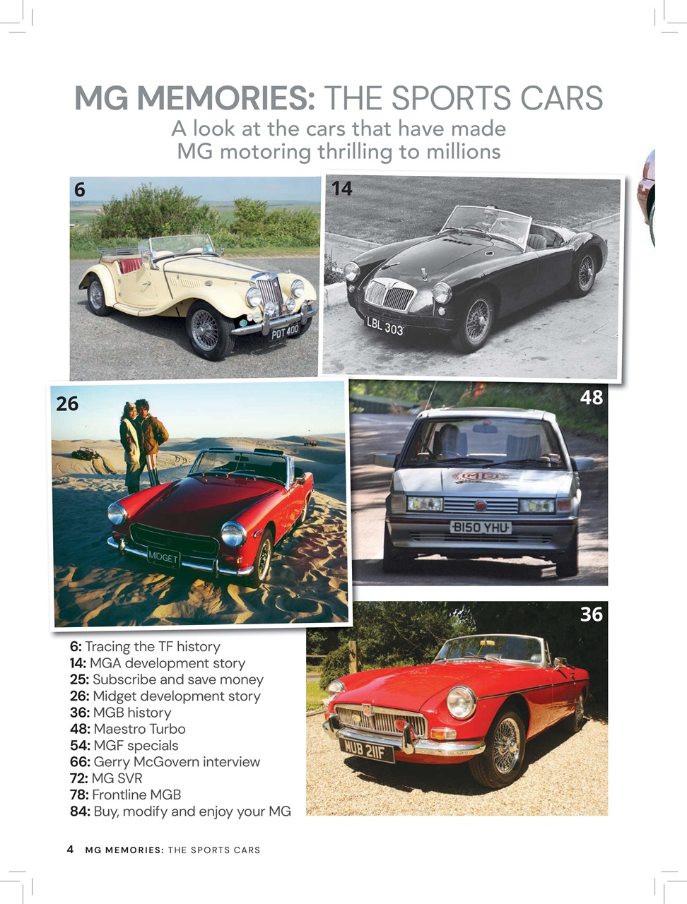 MG Memories Preview Pages