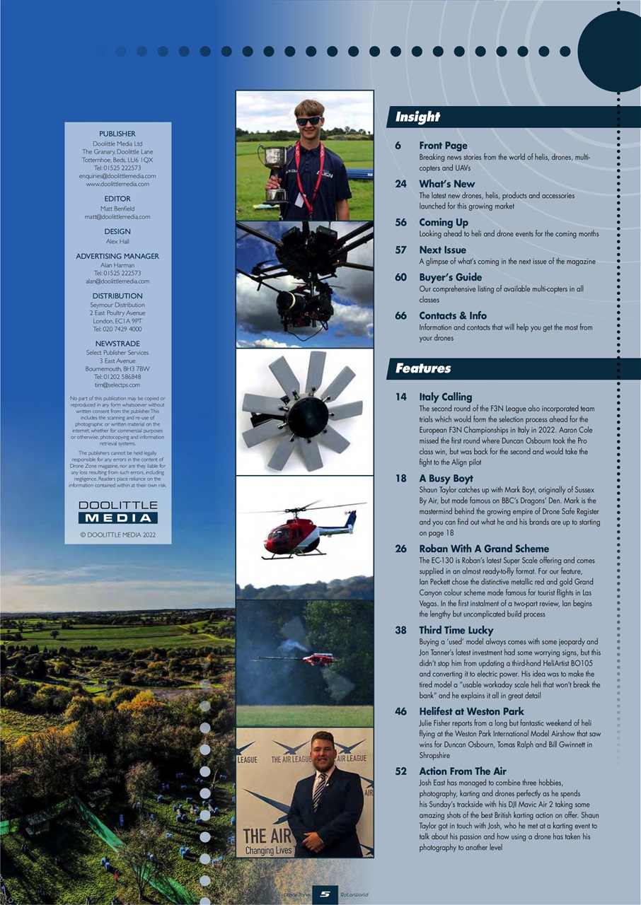 Radio Control DroneZone Preview Pages