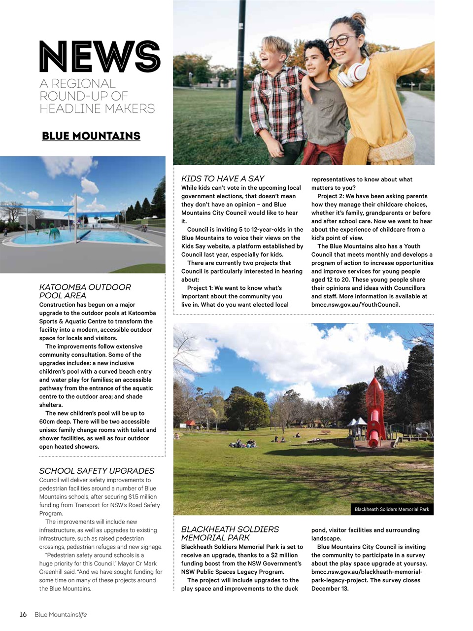 Blue Mountains Life Preview Pages