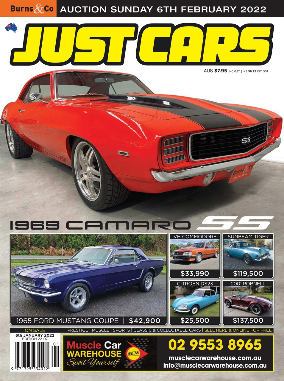 JUST CARS Preview Pages