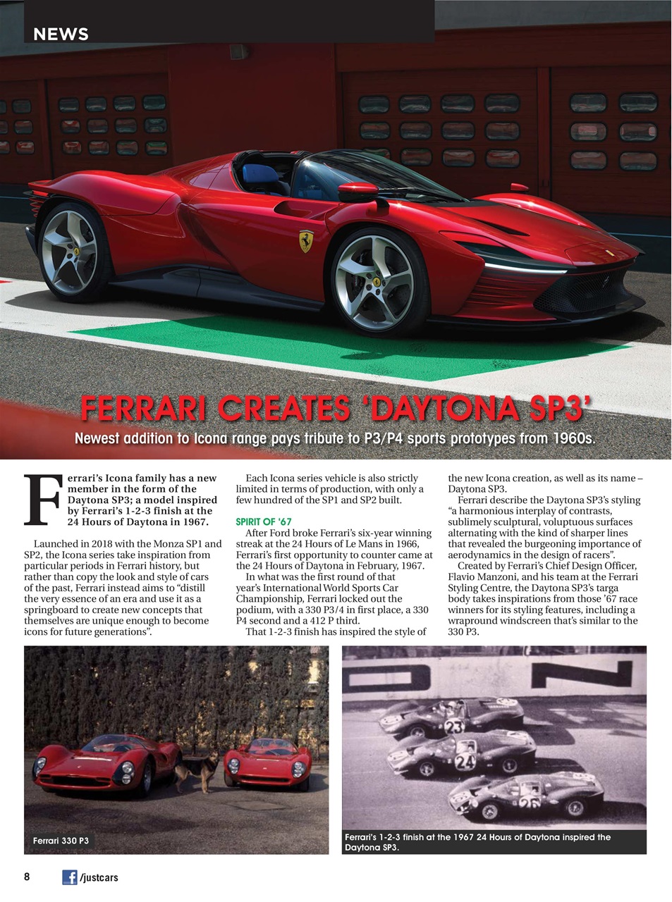 JUST CARS Preview Pages
