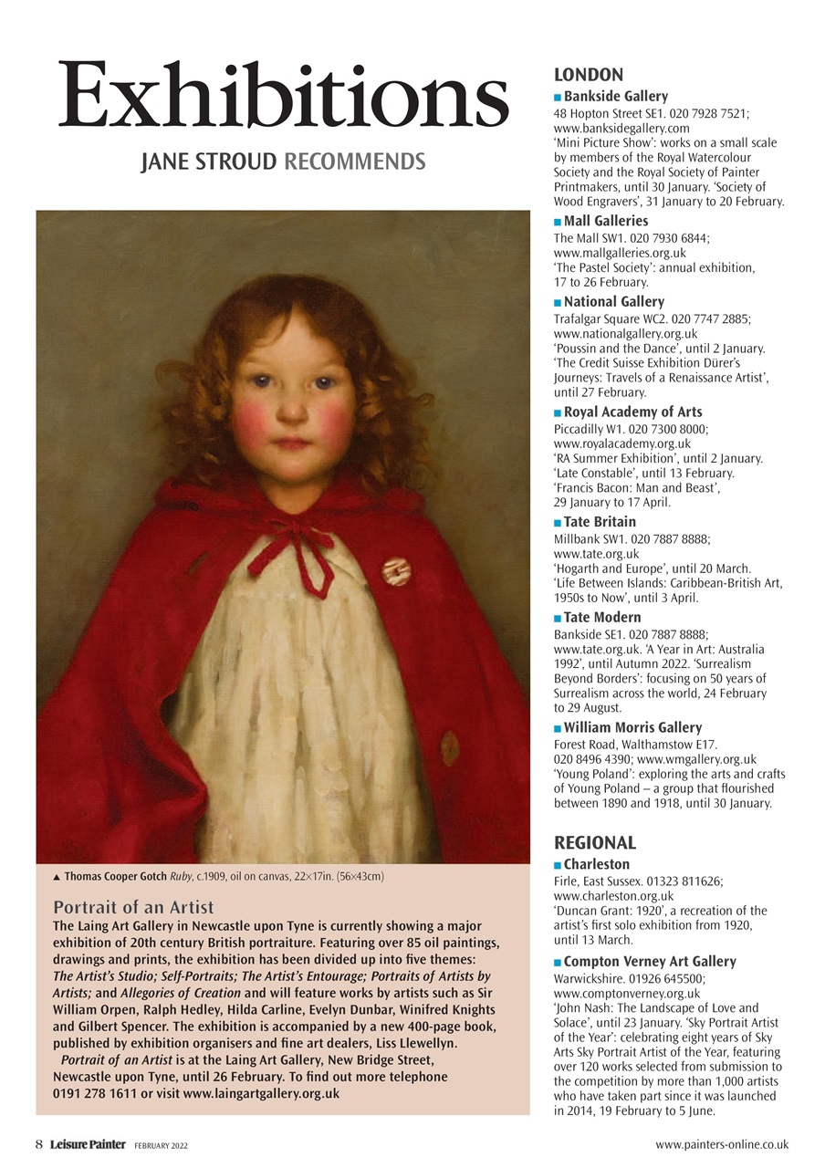 Leisure Painter & The Artist Preview Pages