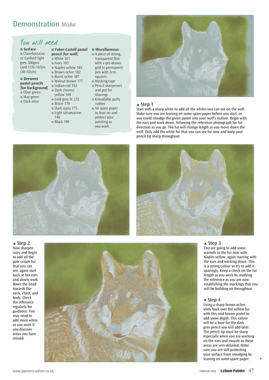 Leisure Painter & The Artist Preview Pages