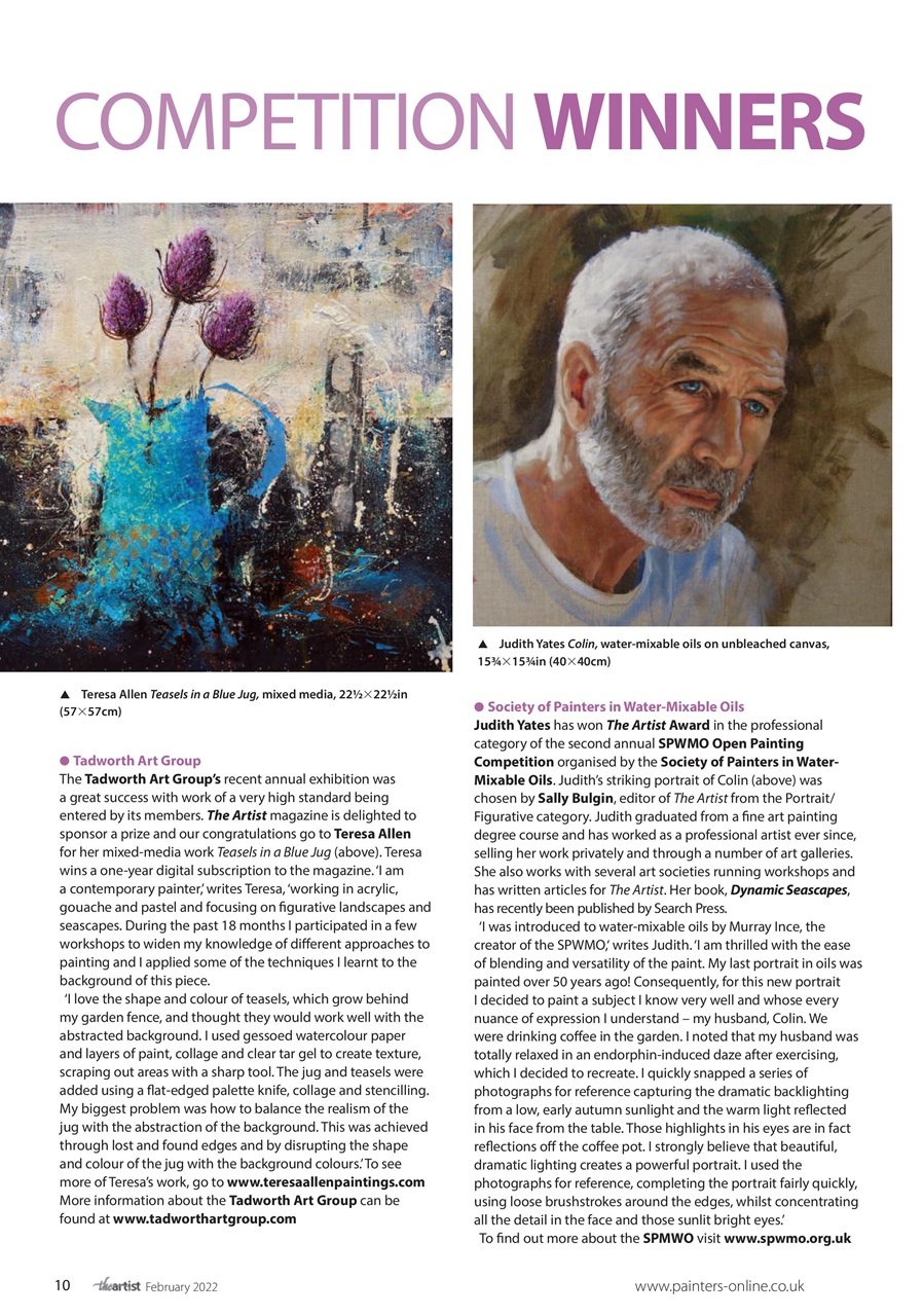 The Artist Preview Pages
