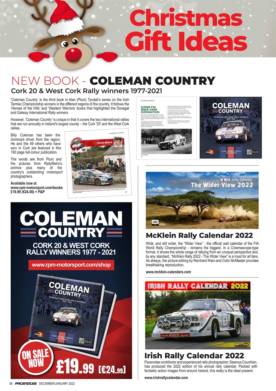 Pacenotes Rally magazine Preview Pages