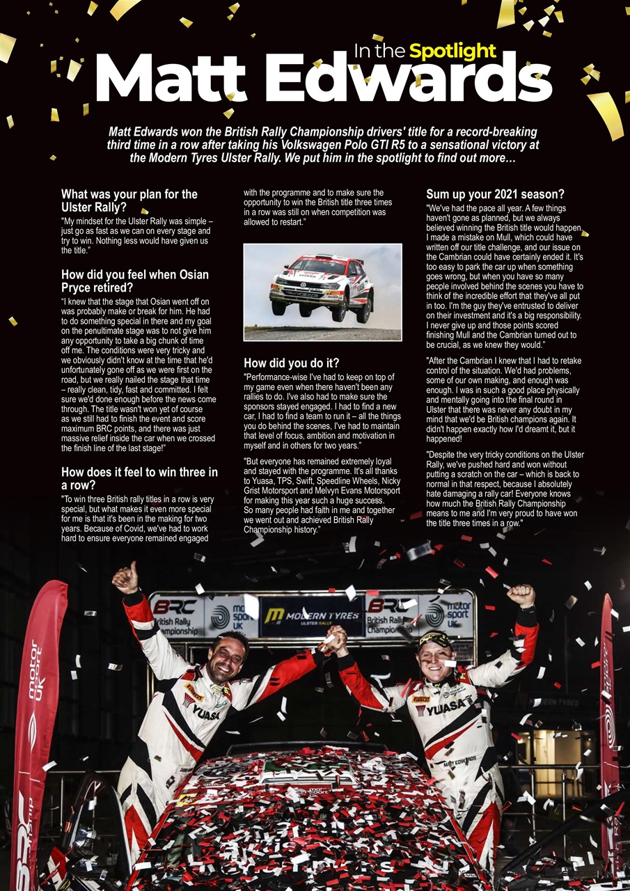Pacenotes Rally magazine Preview Pages