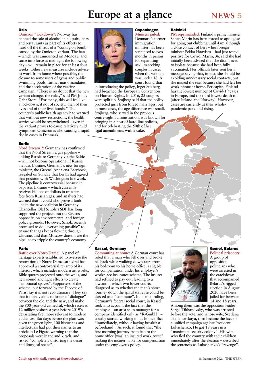 The Week Preview Pages