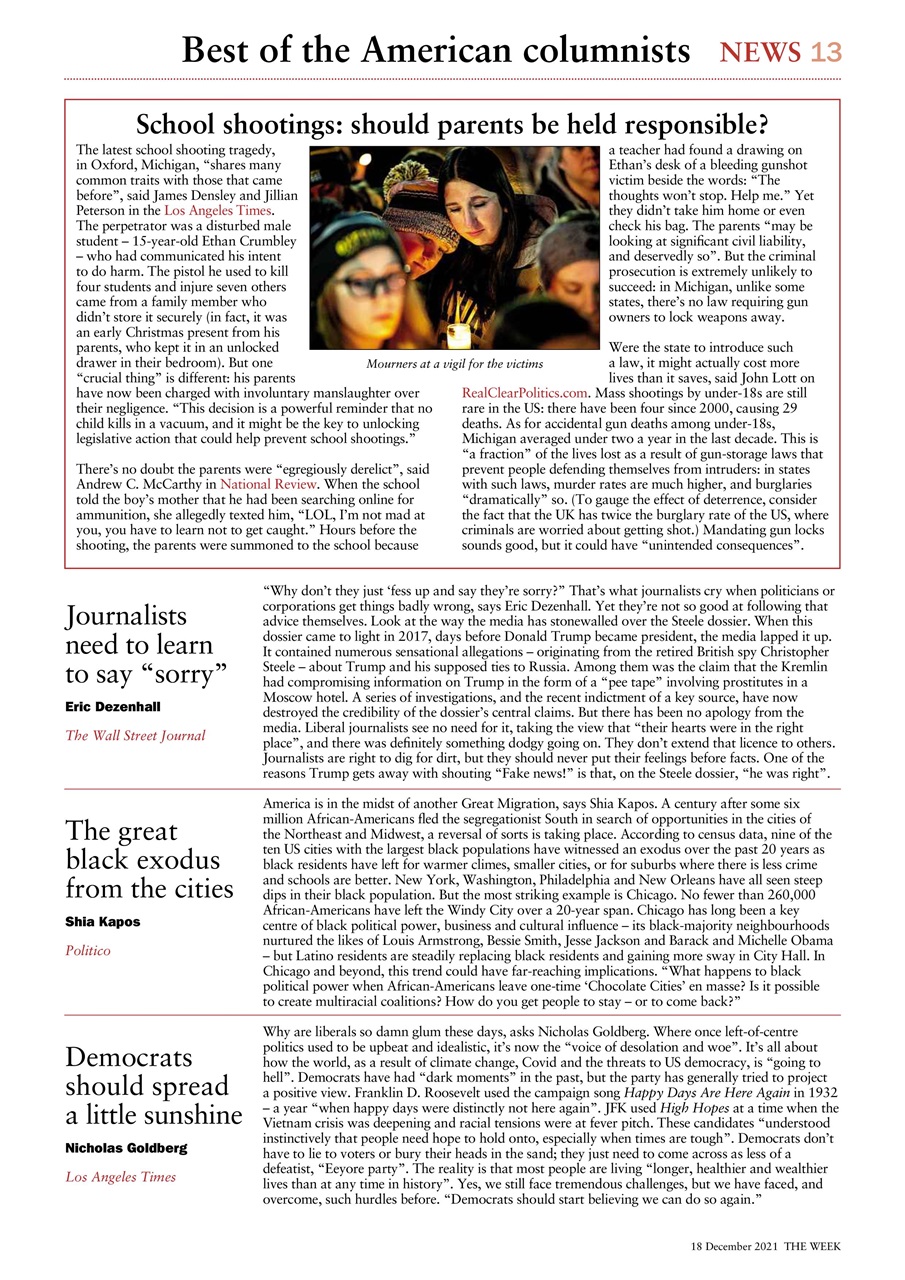 The Week Preview Pages