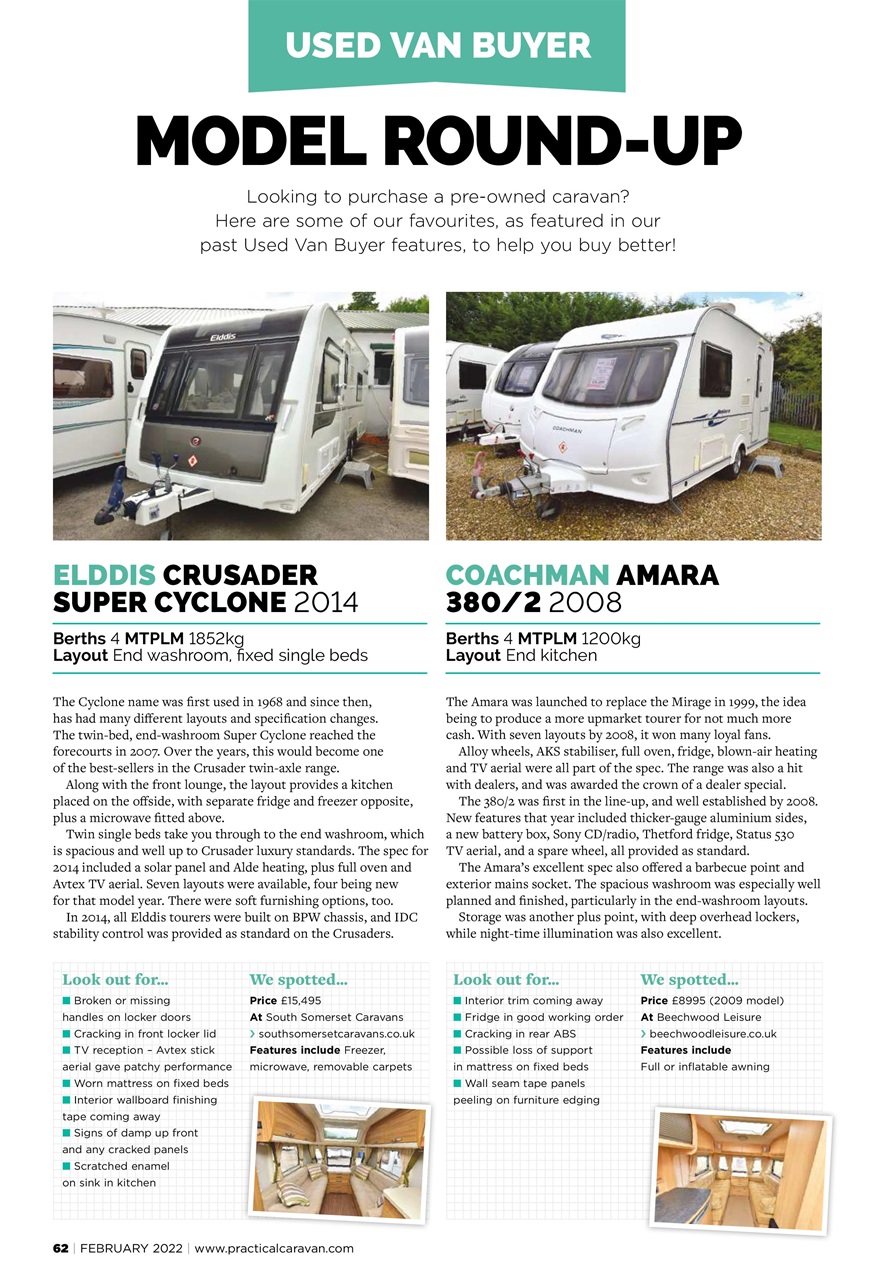 Practical Caravan Preview Pages