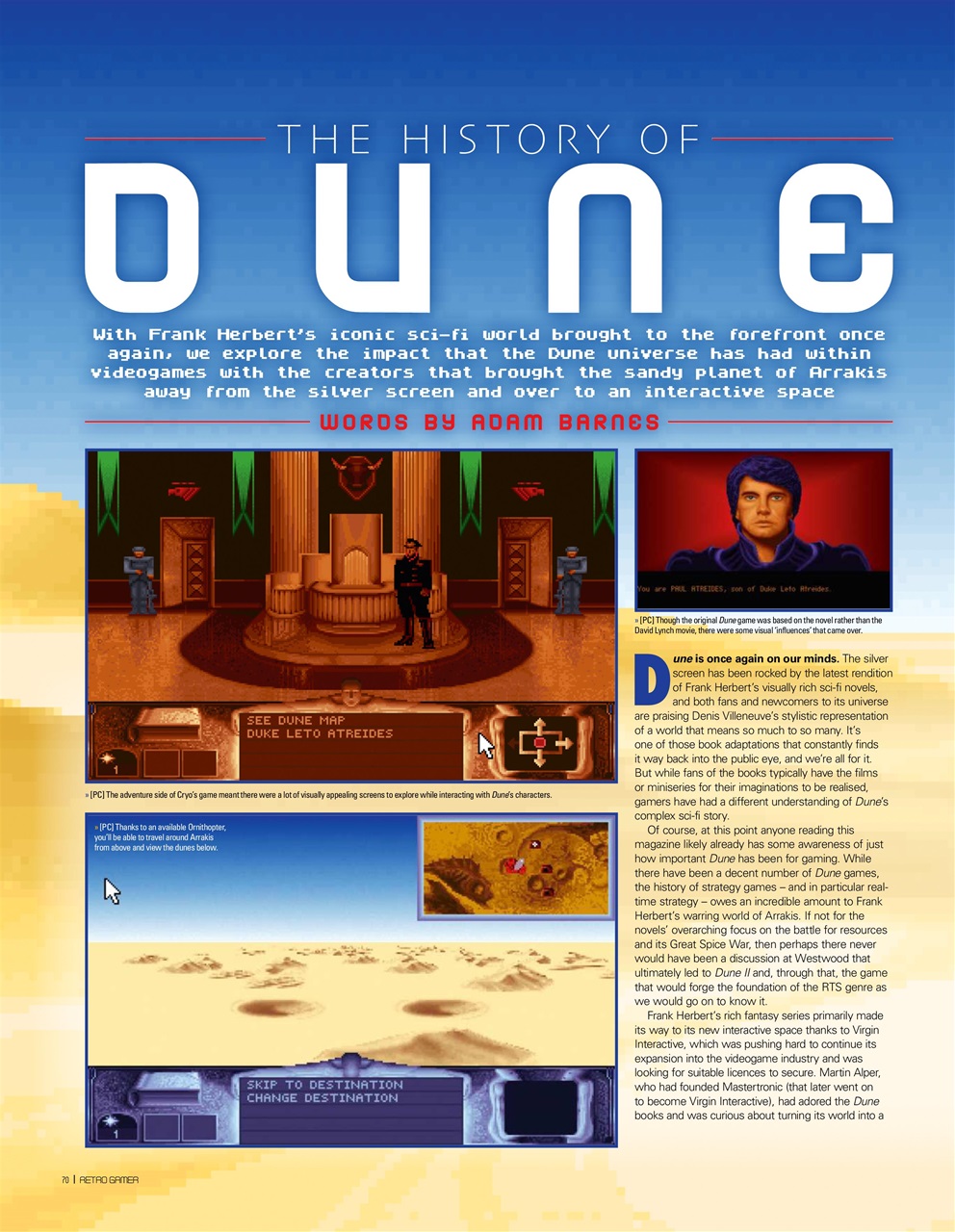 Retro Gamer Preview Pages