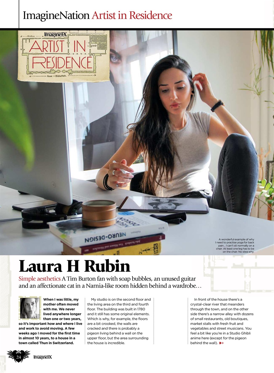 ImagineFX Preview Pages