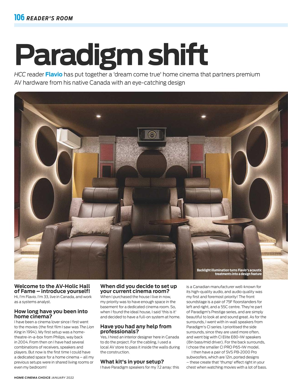 Home Cinema Choice Preview Pages