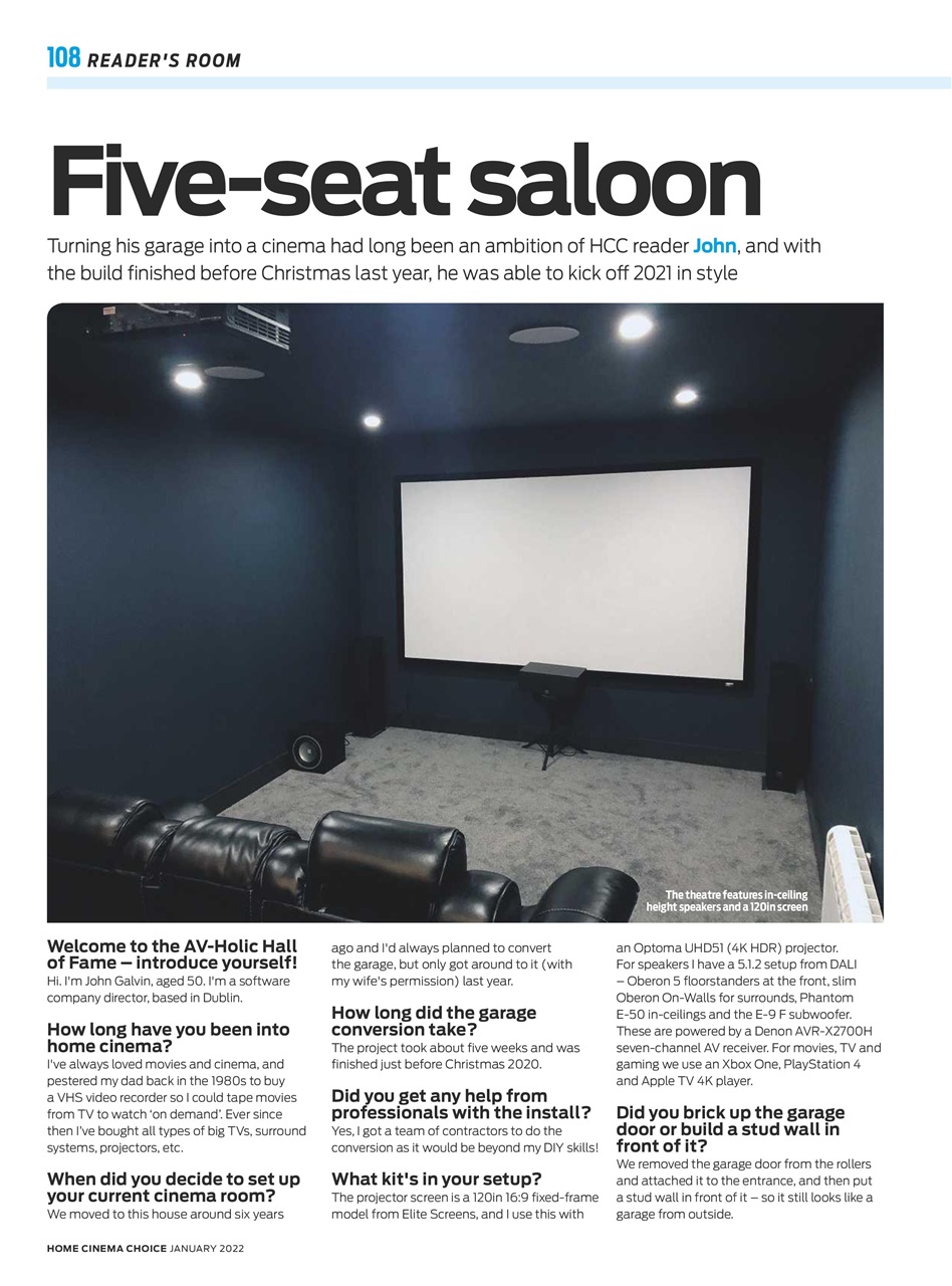 Home Cinema Choice Preview Pages