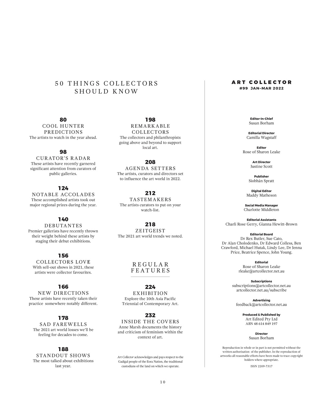 Art Collector Preview Pages