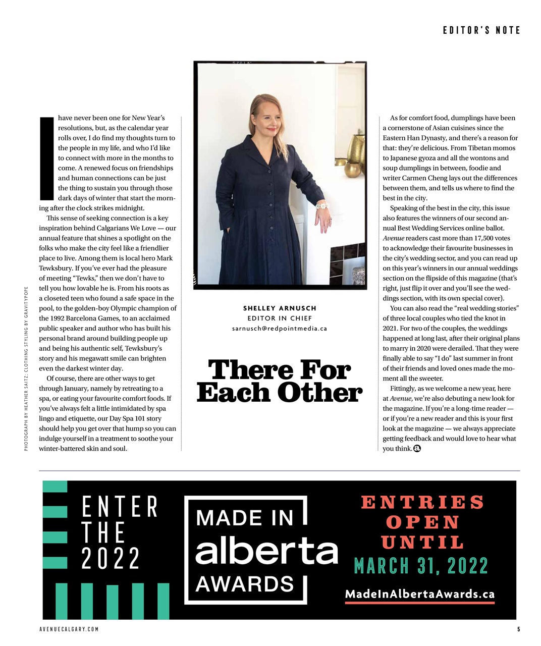Avenue Calgary Preview Pages