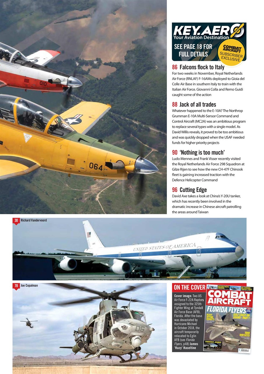 Combat Aircraft Journal Preview Pages