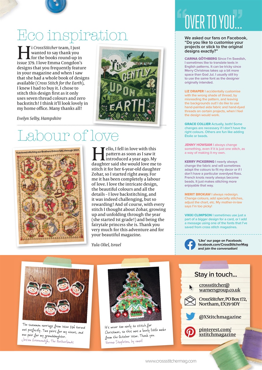 CrossStitcher Preview Pages