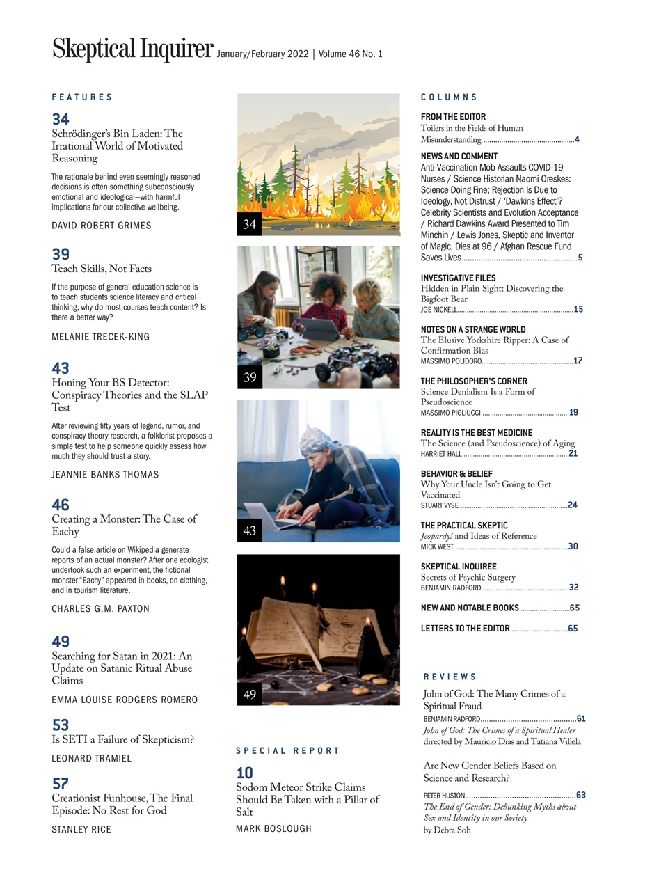 Skeptical Inquirer Preview Pages