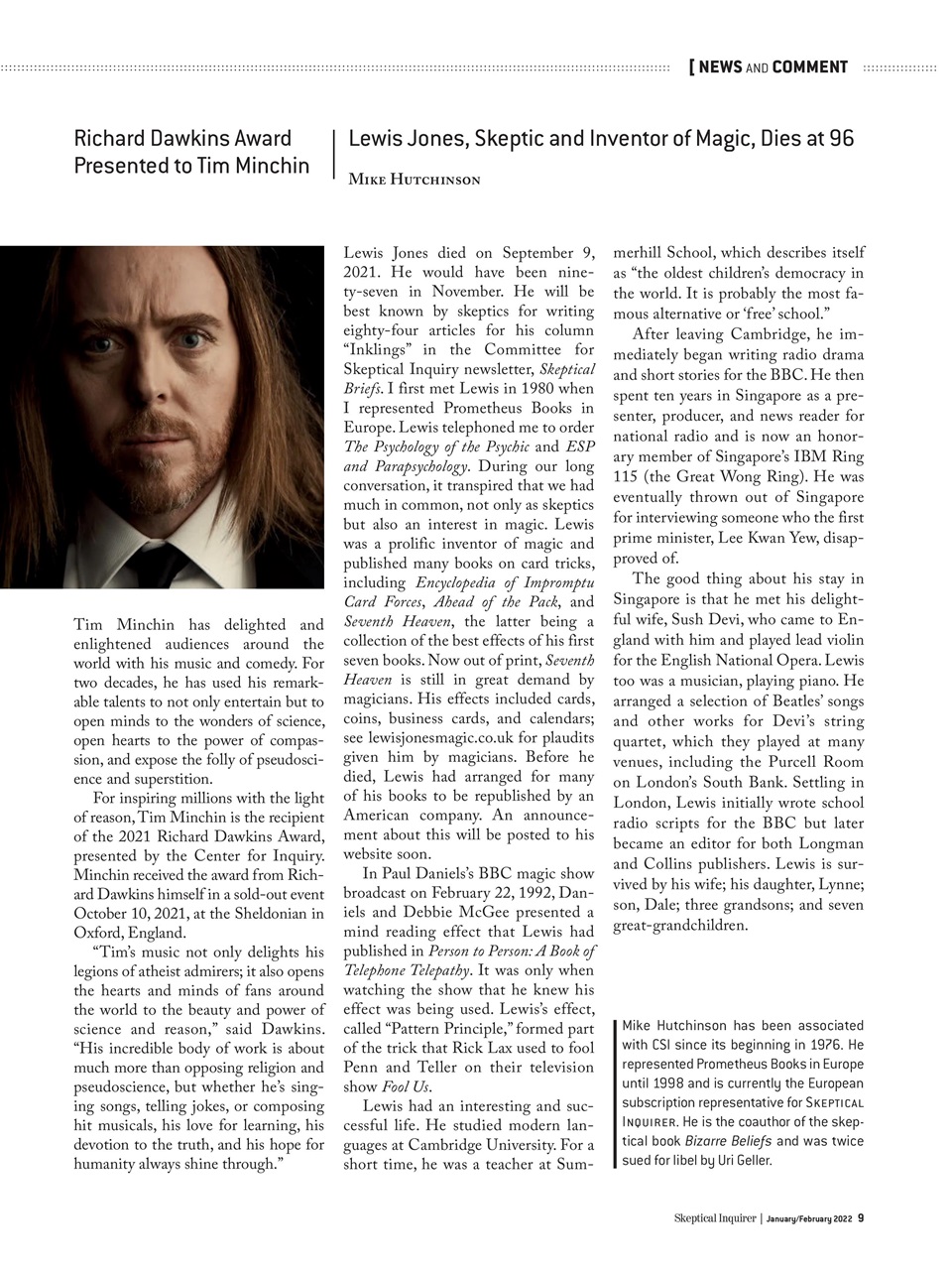 Skeptical Inquirer Preview Pages