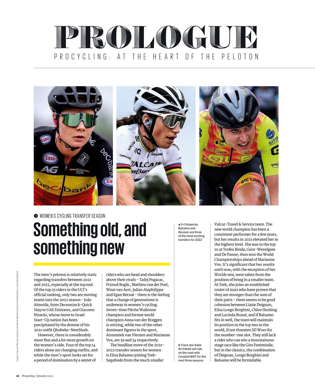 Procycling Preview Pages